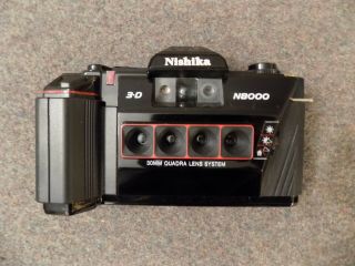 Nishika N8000 3 - D Camera & Case