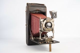 Kodak No 3A Folding Pocket Model C Camera V10 2