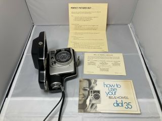 Bell & Howell Dial 35 (canon Dial 35) 35mm Camera W/ Case,  Vintage