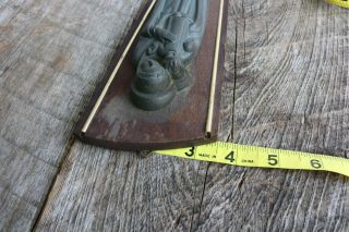 Vintage 3 dimensional Madonna Mary Child Jesus Wall Placque Old Steam Cast JB 3
