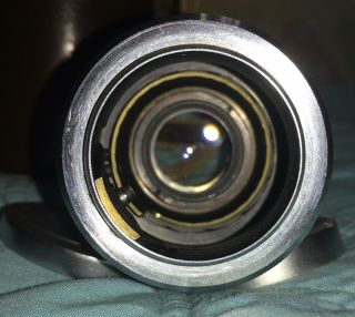CANON Rangefinder Lens 135mm f/3.  5 LTM Leica Mount,  Case Caps 3