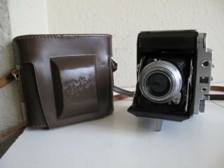 Kuribayashi Petri Rf Folder 6x4.  5 Rangefinder Camera 120 Film - Orikon 7.  5cm Lens