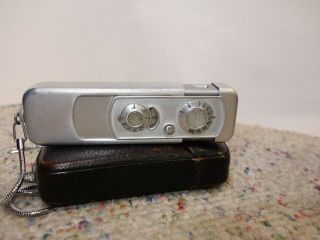 Vintage Minox Wetzlar III Miniature Spy Camera 1:3,  5 f=15mm Made In Germany 2