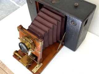 Kodak No.  4 Cartridge Camera,  Patent 1885 - 1891,  Usa