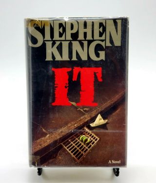 Stephen King First Edition It Hardcover With Dust Cover Viking 1986