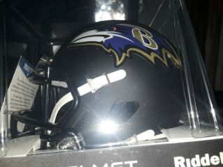 Rod Woodson Autographed Baltimore Ravens Mini Helmet 3