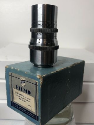 Bell & Howell Telate 2 " Inch F3.  5 Telephoto Cine Bolex Mount Lens No.  04915