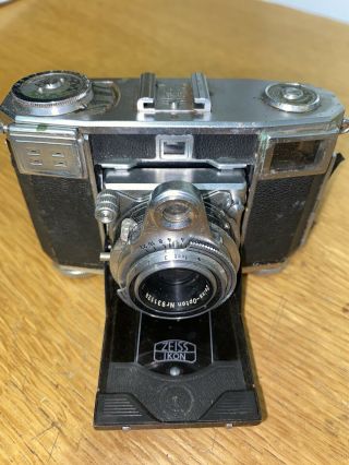 Zeiss Ikon Contessa Owned By Ernst R Pope (author Of “munich Playground”)
