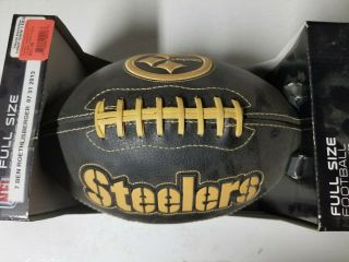 Ben Roethlisberger Autographed/signed Stitched Leather Football Steelers