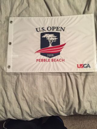 2019 Us Open Pebble Beach Official Golf Pin Flag