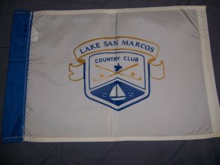 Lake San Marcos Country Club Pin Flag David Rainville Open Ryder British Pga
