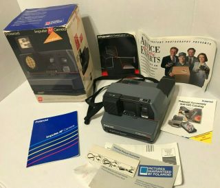 Vintage Polaroid Impulse Af Flash Auto Focus 600 Instant Film Camera