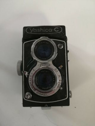 Yashica Yashicaflex C Model Tlr 6x6 Film Camera From