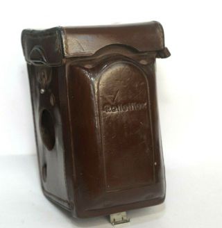 Rollei Rolleiflex 2.  8 F Model Leather Case In Below Average