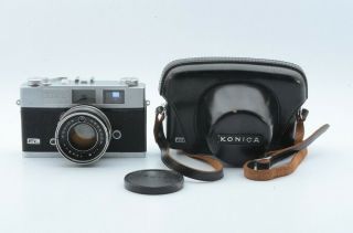 Konica Auto S2 35mm Rangefinder Camera W/ Hexanon 45mm F/1.  8 15718
