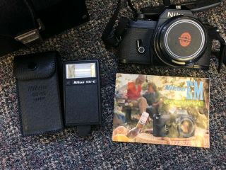 Nikon EM 35mm SLR with Lens 2