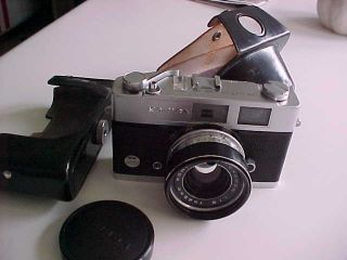 Konica Auto S - 2 Rangefinder Camera W/case  (box 81)