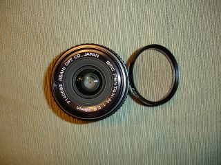 Vintage Smc Pentax - M 1:2.  8,  28mm,  Wide Angle Lens,  Case,  Caps,  Pro Filter.