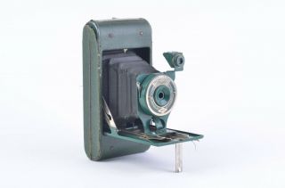 Vintage Agfa Ansco Readyset Pronto No.  1 Green Folding Camera