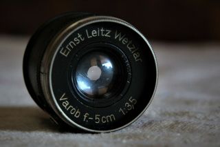 Ernst Leitz Wetzlar Varob F.  - 5cm 1:3.  5 Enlarging Lens