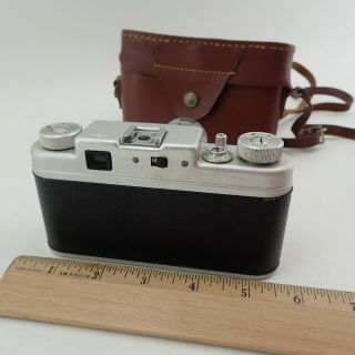Vtg Argus C Four C4 Range Finder Camera 35mm Film Cintar 50mm f/2.  8 Lens Case 2