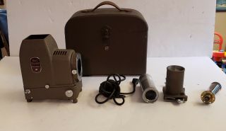 Vintage Bell & Howell Filmo Duo - Master Slide Projector W/ Hard Case