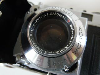 Vintage Kodak Retina IIA 2a Type 35mm Rangefinder Camera 2