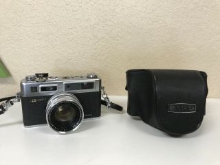 G Yashica Electro 35 Gsn 35mm Film Rangefinder Camera Yashinon Dx 45mm F1.  7 Lens