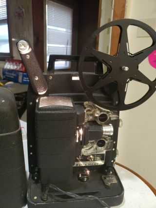 Vintage Bell & Howell Auto Load 8mm Film Movie Projector Model 256,