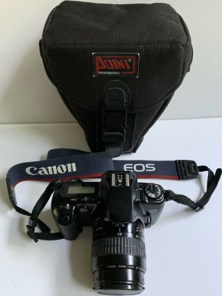 Canon Eos 500 35mm Film Slr Automatic Camera With Ef - 35 - 80mm 1:4 - 5.  6 Ii Lens