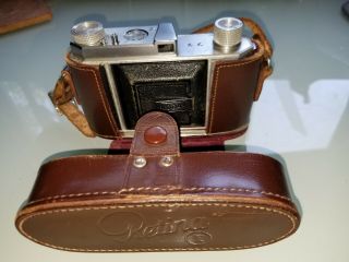 1945 - 49 Folding German Kodak Retina I Type 010 35mm Camera W/ Ektar 50/3.  5 Lens