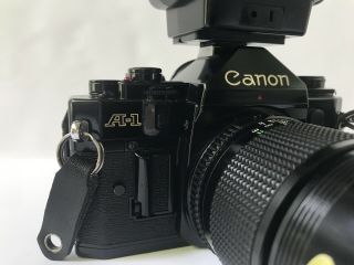 Canon A1 Camera Include Canon Lenses FD 50 mm 1:1.  8 And FD 135 mm 1:3.  5 2