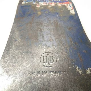 Vintage HULTS BRUK AXE Head 1.  0 kg / 2 - 1/4 lbs,  Made in Sweden 2