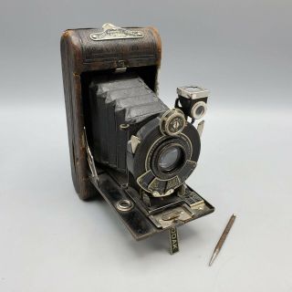 Vintage Eastman Kodak Vest Pocket Special Folding Camera W/ Autographic Stylus