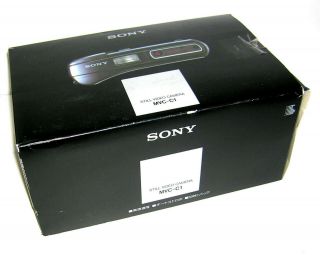 Vintage 1988 Sony Mvc - C1 Still Video Camera W/disc,  Battery & Case