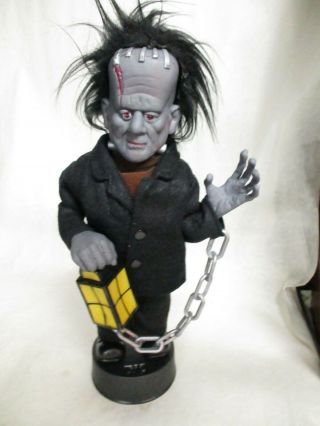 Vintage Halloween Telco Motion - Ette Frankenstein Monster 1989 17” No Box