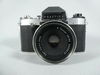 Vintage Praktica Nova B 35mm SLR Film Camera Carl Zeiss Jena 2.  8/50 Lens & Case 2