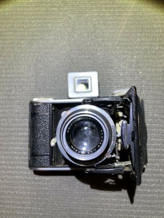 Voightlander Bessa 66 Folding Camera Medium Format 6x6 75mm F3.  5 Lens