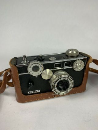 Vintage Argus C3 " The Brick " Range Finder Camera Leather Case 35mm