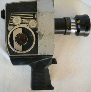 1960`s Bolex Paillard S1 8mm Cine Camera,  Film Motor Winder Stuck.