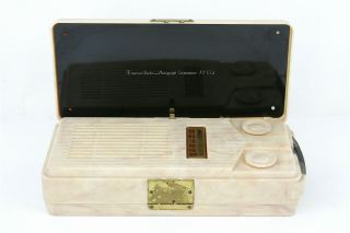 Vintage Emerson Portable Plastic Tube Radio - Model 640