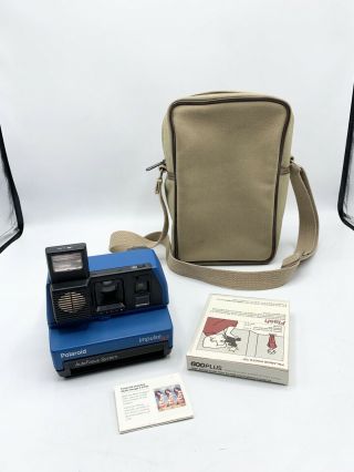 Vintage Polaroid Impulse Af (auto - Focus) Instant Camera / 600 Film Series