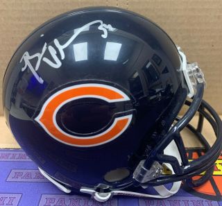 Brian Urlacher Signed/autographed Chicago Bears Mini Helmet Urlacher Authentics