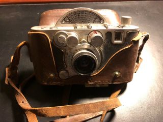 Vintage Mercury Ii Model Cx 1/2 Frame 35mm Camera With Tricor 35mm F 2.  7 Lens