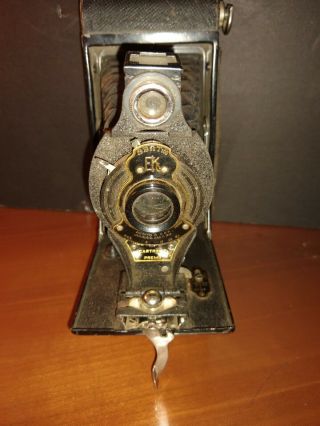 Antique Kodak No.  2a Folding Cartridge Premo Bellows Camera Ball Bearing Shutter