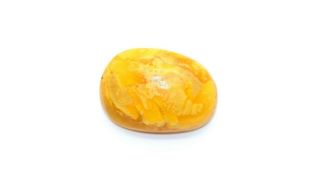 Vintage Baltic Amber Beads Stone Necklase Butterscotch Egg Yolk Brooch 7.  82 Gr