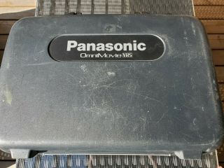 Panasonic OmniMovie PV - 950 VHS Video Camera With Case 3