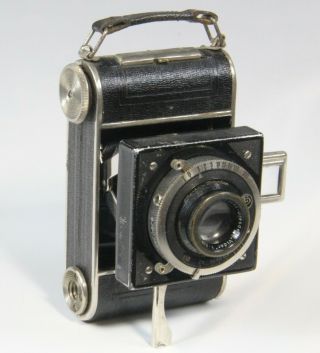 Vintage Camera,  Kochmann Korelle,  Strut Folding 3 X 4 Cm Images On 127 Film