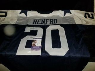 Dallas Cowboys Mel Renfro Autographed Jersey Jsa