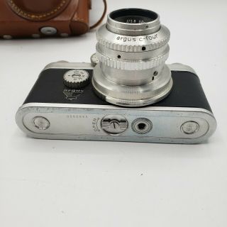 VTG Argus C - Four C4 Camera With Lens And case - AS - IS - Photography 3